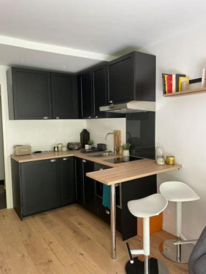 Agréable et moderne studio à Neuilly avec jardin